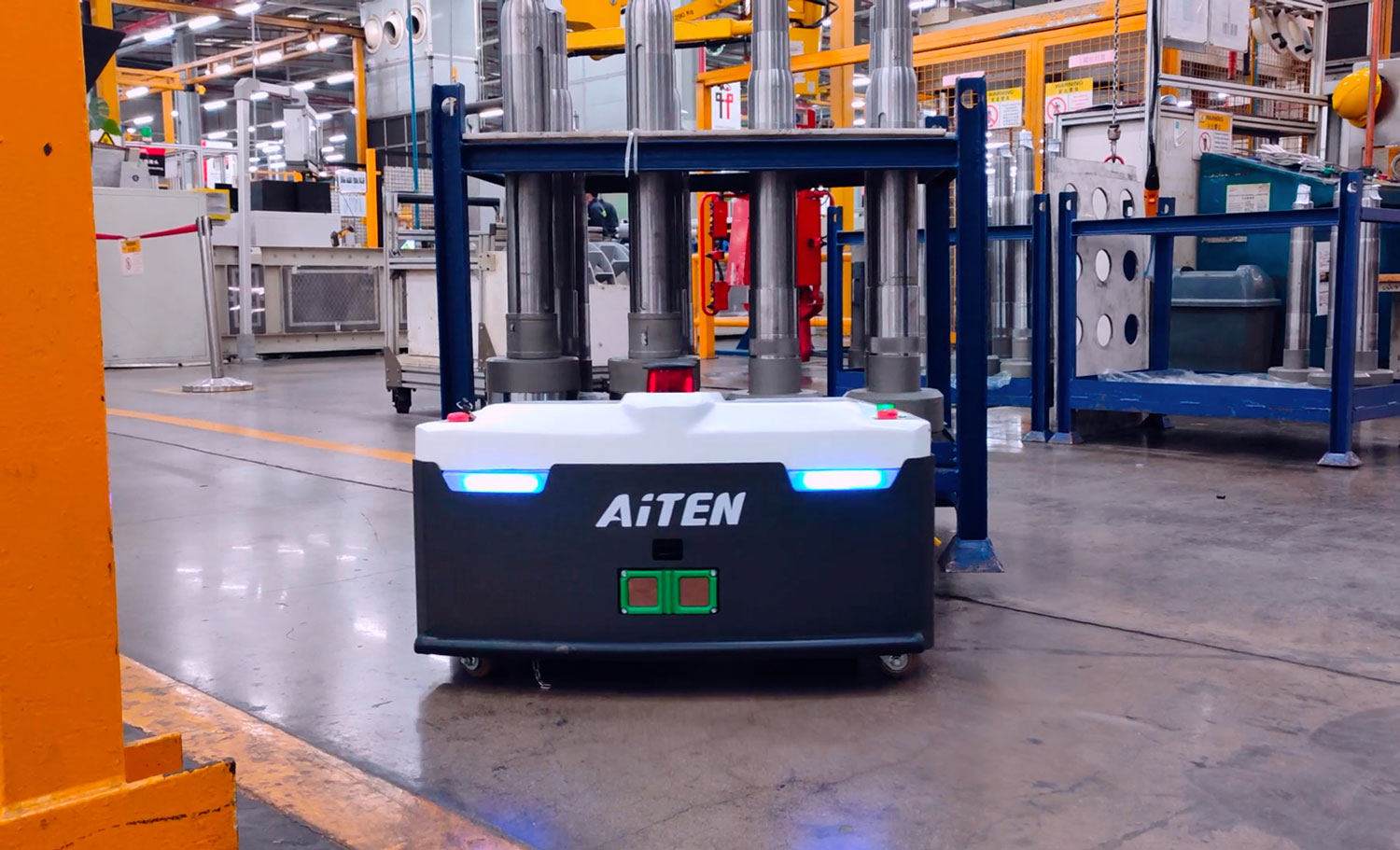 开云KAIYUN体育AGV机器人助企业复工