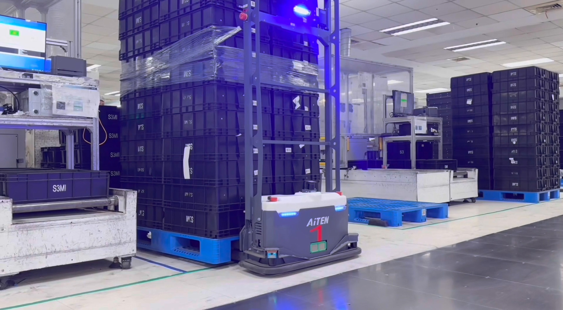 ​AGV无人叉车的应用：AiTEN 开云KAIYUN体育如何赋能工厂内部物流